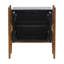 Emberly 2-Door Mindi Nightstand, Black