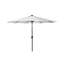 Pavillon de jardin permanent en métal Parasol de marché éclairé avec support remplissable-83979872