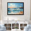 «Coastalocean Sunkissed Beach I», reproduction sur toile-1937425729-1937155842