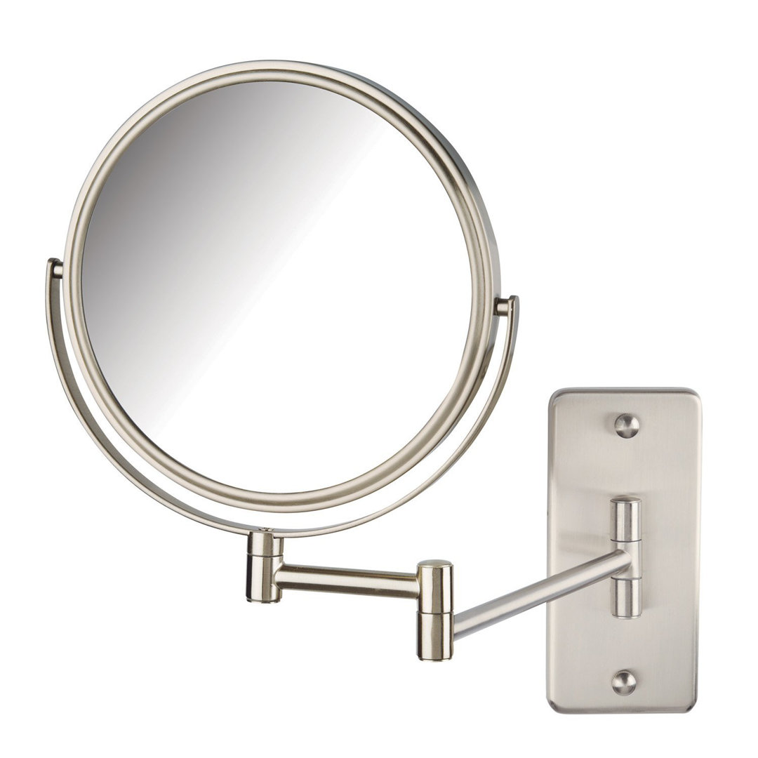8" Wall Mount Magnified Makeup Mirror Symple Stuff