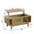 Denicka Wood Coffee Table with Storage&Rounded Edge,Lift Top Coffee Table with Slatted Sliding Door for Living Room-1722083591