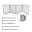Wood Free Standing Pet Gate-340737984