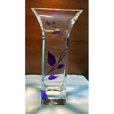 Grenoble Handmade Lead Free Crystal Table Vase
