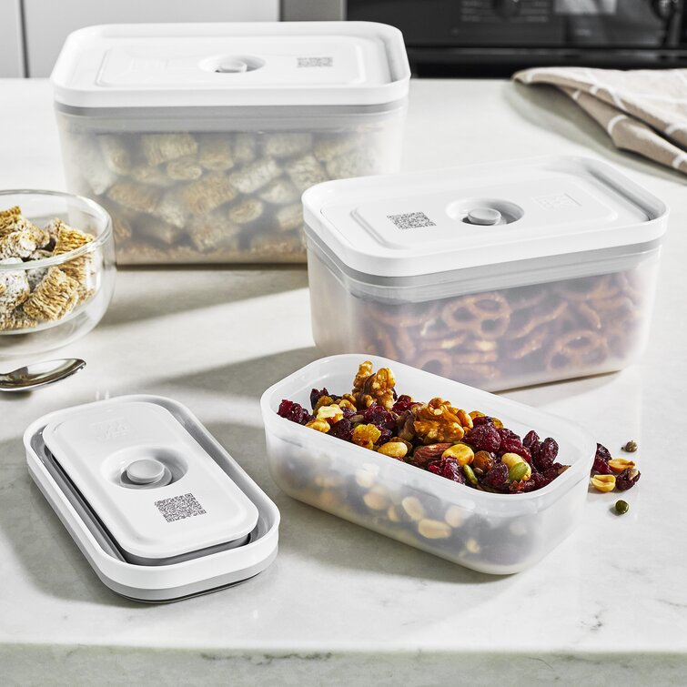 Zwilling ZWILLING Fresh & Save Cube Boxes, Plastic, Airtight Dry Food  Storage Container - Clear Small Tall