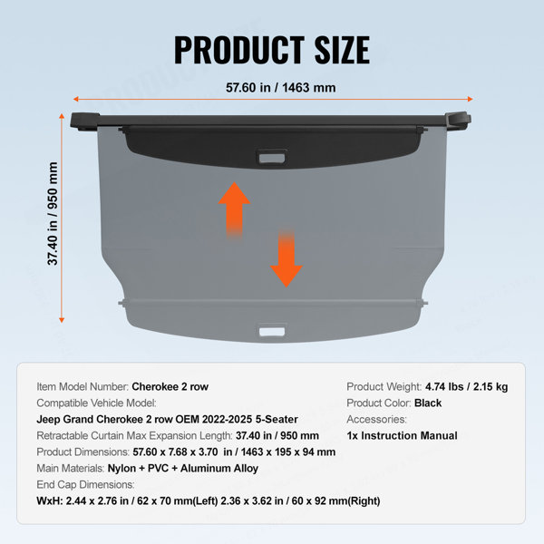 Dimensions du produit