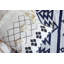 Housse de coussin lombaire tissé poils Turcios