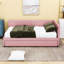 Modern Upholstered Daybed with Twin Trundle-764000458-764344252
