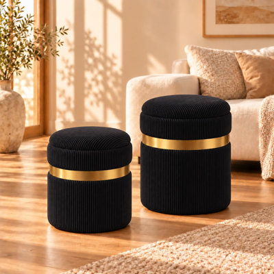 Solid Wood Accent Stool