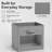 Storage Cubes with Clear Windows, Set of 6 Fabric Bins, Foldable Basket Boxes for Closet, Cubby Shelf & Cube Storage Organizer-105590188