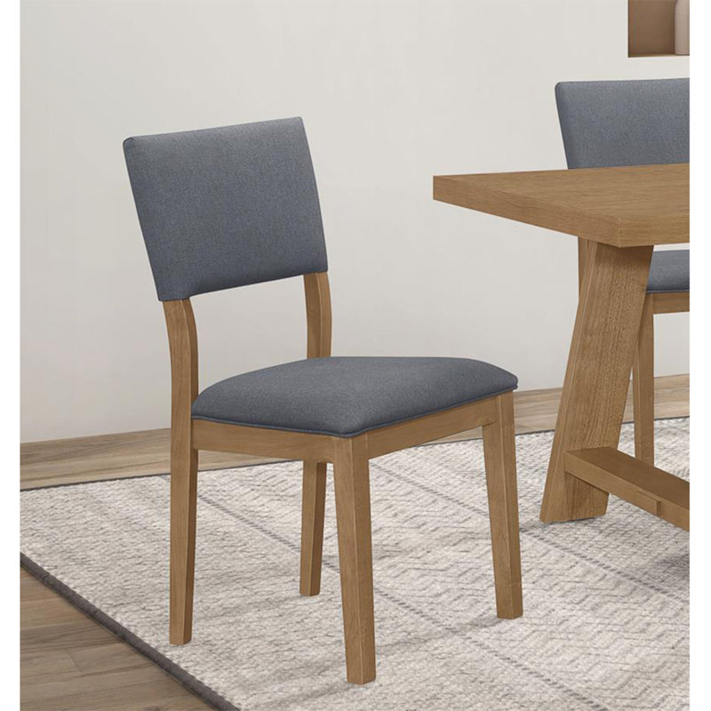 Chaises de salle à manger rembourrées en tissu