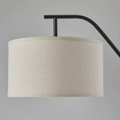 Greenbury 66'' Black Task Floor Lamp