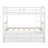 Twin Over Twin Wood Bunk Bed With Trundle And Drawers-864645501