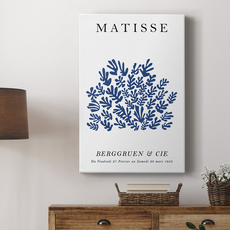 Matisse CCXCIX, reproduction d'art encadrée Cavas