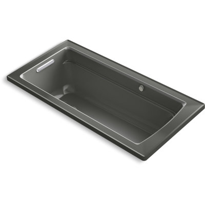 Archer® 66"" x 32"" Drop-In Heated Bubble Massage Air Bath with Bask Heated Surface -  Kohler, K-1949-GHW-58