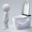 Toilette allongée pour bidet Tusuton 1,28 GPF