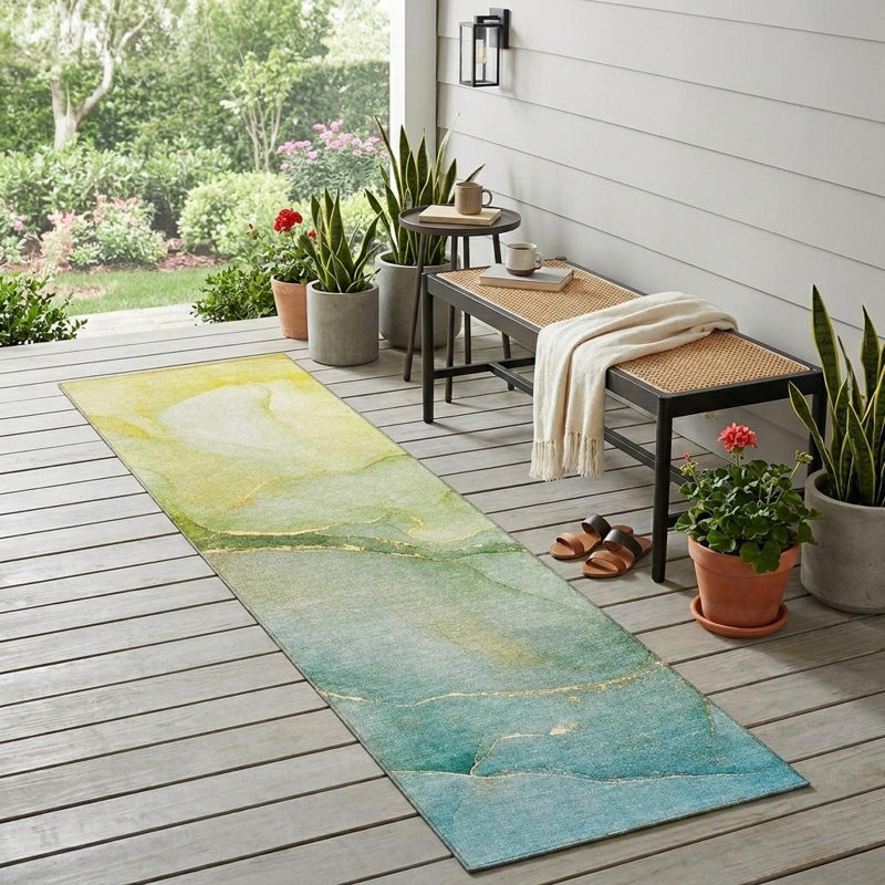 Tapis de couloir d'extérieur 8 po