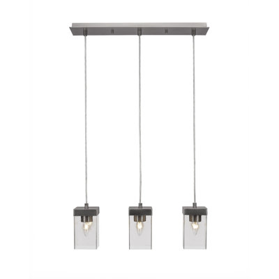 Nouvelle 3 Light Cord Hung Cluster Pendalier