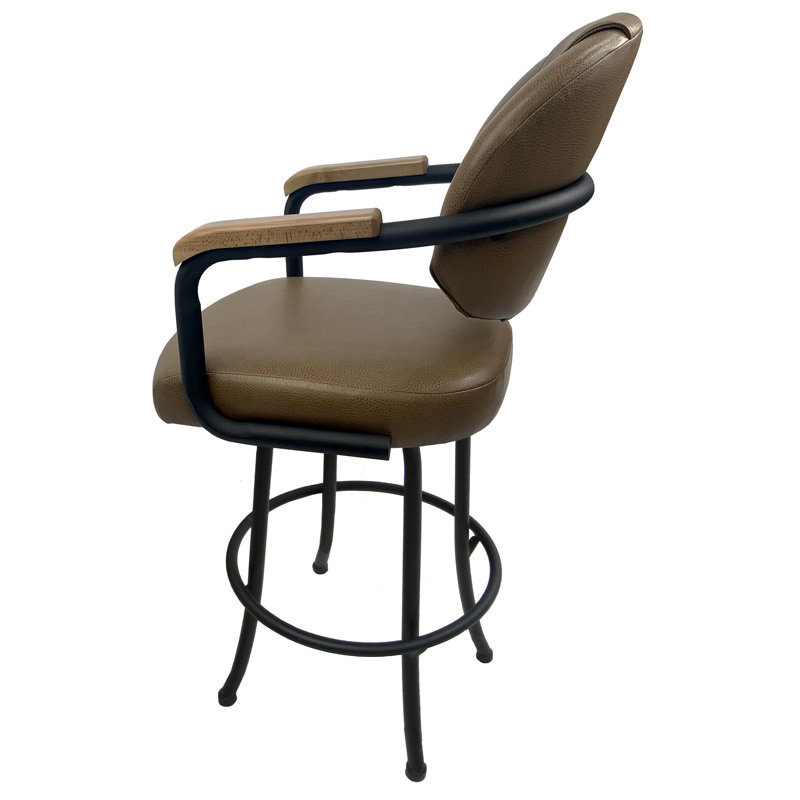 Comptoir pivotant, bar et très grand tabouret Ivette, Tabouret de comptoir (siège d'une hauteur de 26 p