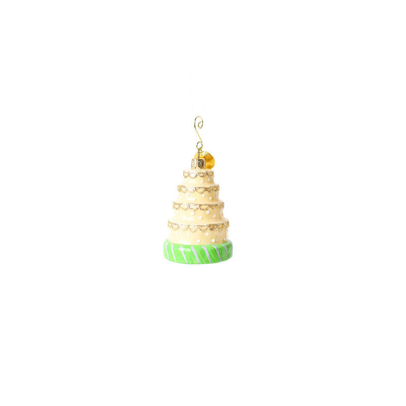 3.5'' Glass Hanging Figurine Ornament