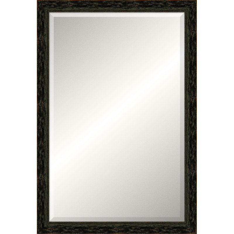 Miroir de plancher en bois massif Walden, 37,75 po x 25,75 po, Rectangulaire