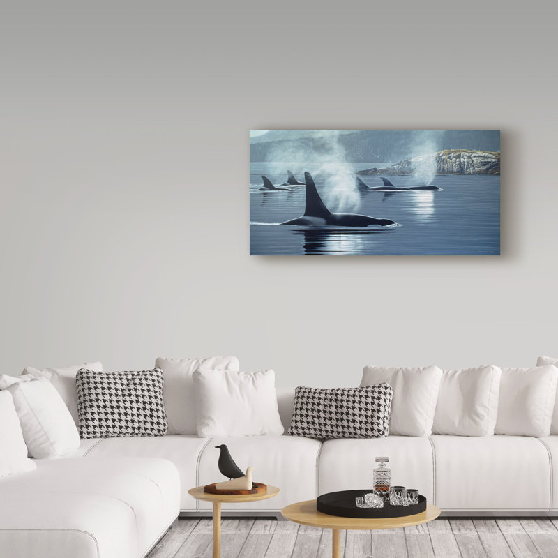 «Morning Mist» par Etelca, impression sur toile tendue, H 12 po x l 24 po x P 2 po
