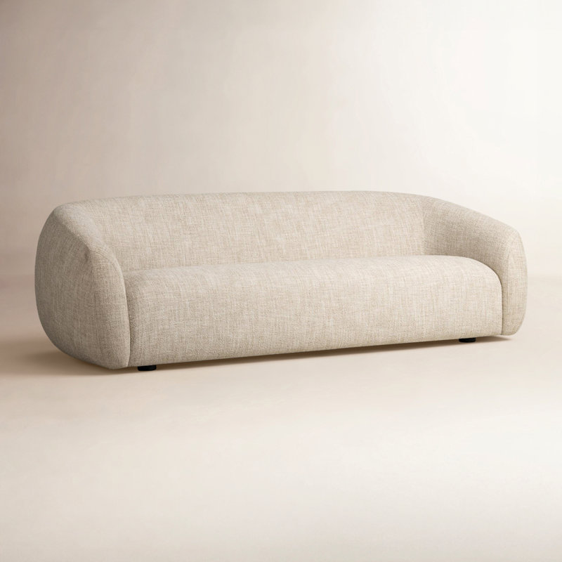 Channing Sofa, Yuma Cream 96% Polyester/4% Acrylic