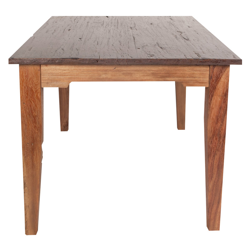 Eli Solid Wood Top Writing Desk, 77 cm H x 160 cm W x 90 cm D