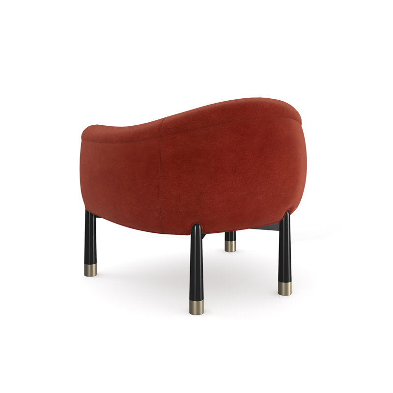 BATON ACCENT CHAIR, Red