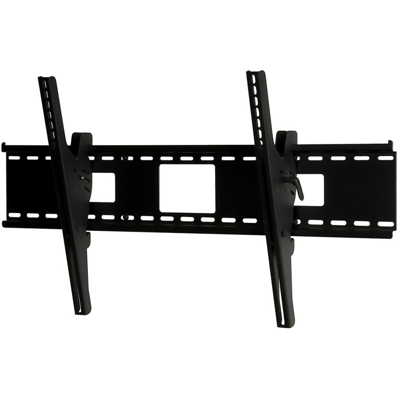 Smart Mount Peerless-AV Single Screen Wall Mount, Black, Security Screws