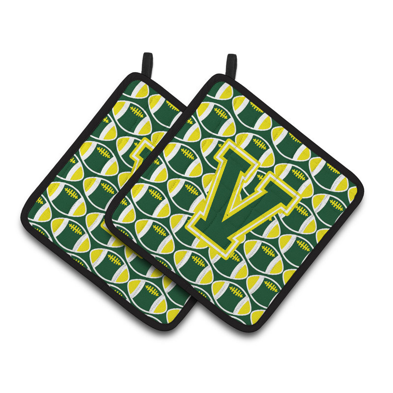 Poignée de football, V, Vert jaune