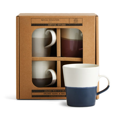 Grande 4 Piece Mug Set