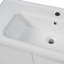 Meuble-lavabo moderne 36 "avec tablettes ouvertes