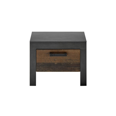 Hinik 55cm W Engineered Wood Bedside Table