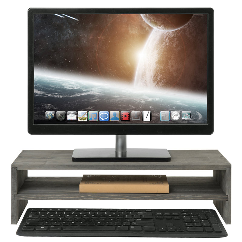 Desktop Organizer 2-Tier Monitor Stand