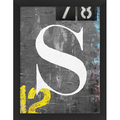 Alphabet "S" Print