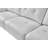 5 Piece Pu Leather Modular U-shape Couch With Two Ottomans-1943813005