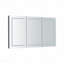 Armoire à pharmacie 60 po x 36 po à DEL avec miroir, douilles et tablettes en verre réglables, à intensité variable, anti-buée