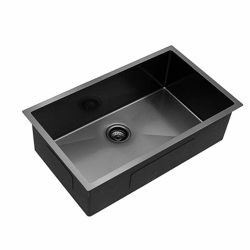 Évier de cuisine encastrable 33 po x 19 po x 10 po en acier inoxydable T304