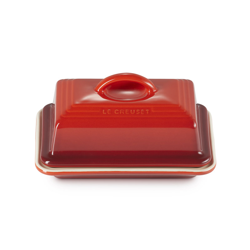 Le Creuset Breakfast Butter Dish, Cerise