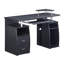 Bureau d'ordinateur complet avec rangement, espresso-723039427