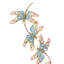 Enamel Dragonfly Sculpture