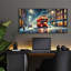  «Snow Night In London» par Rey Klimt, art mural en verre acrylique-554543747