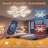32" Contemporary Flower Flush Mount Ceiling Fan with Dimmable LED Light (White)