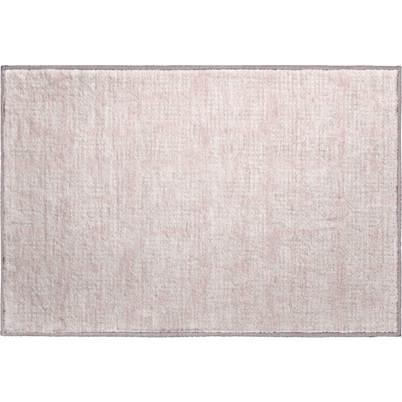 Premium Machine Washable Prisco Pink Rug, Rectangle 1'8" x 2'6"