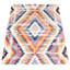 Tapis blanc à motif géométrique Abdur-Rahmaan-351312378
