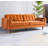 Ansonia 85" Velvet Square Arm Sofa-1178304083