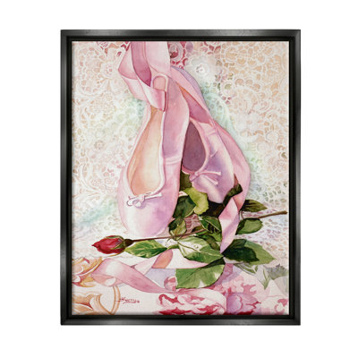 " Ballet Dance Shoes Lace Pattern " by Judy Koenig