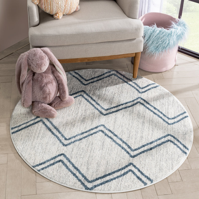Anyieth Geometric Indoor Rug, Runner 2'3" x 7'3"