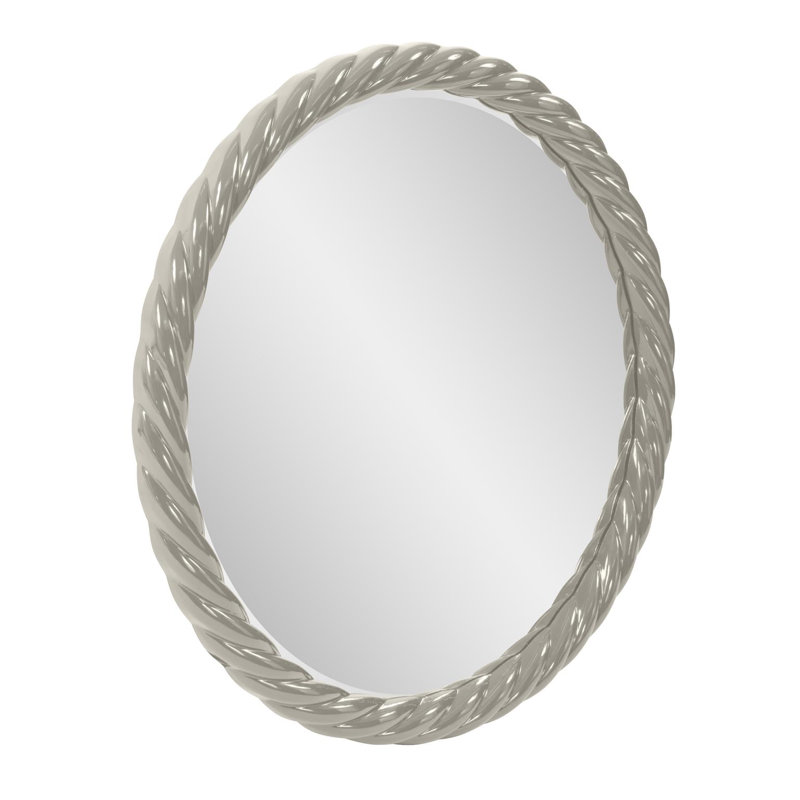 Miroir rond Mara The Gita, Nickel