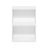 Furinno Luder 2-Tier Open Shelf Bookcase, White-1134752021-1171297058